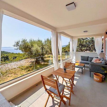 Studio Vesna With A Terrace And Sea View ราบัซ ภายนอก รูปภาพ
