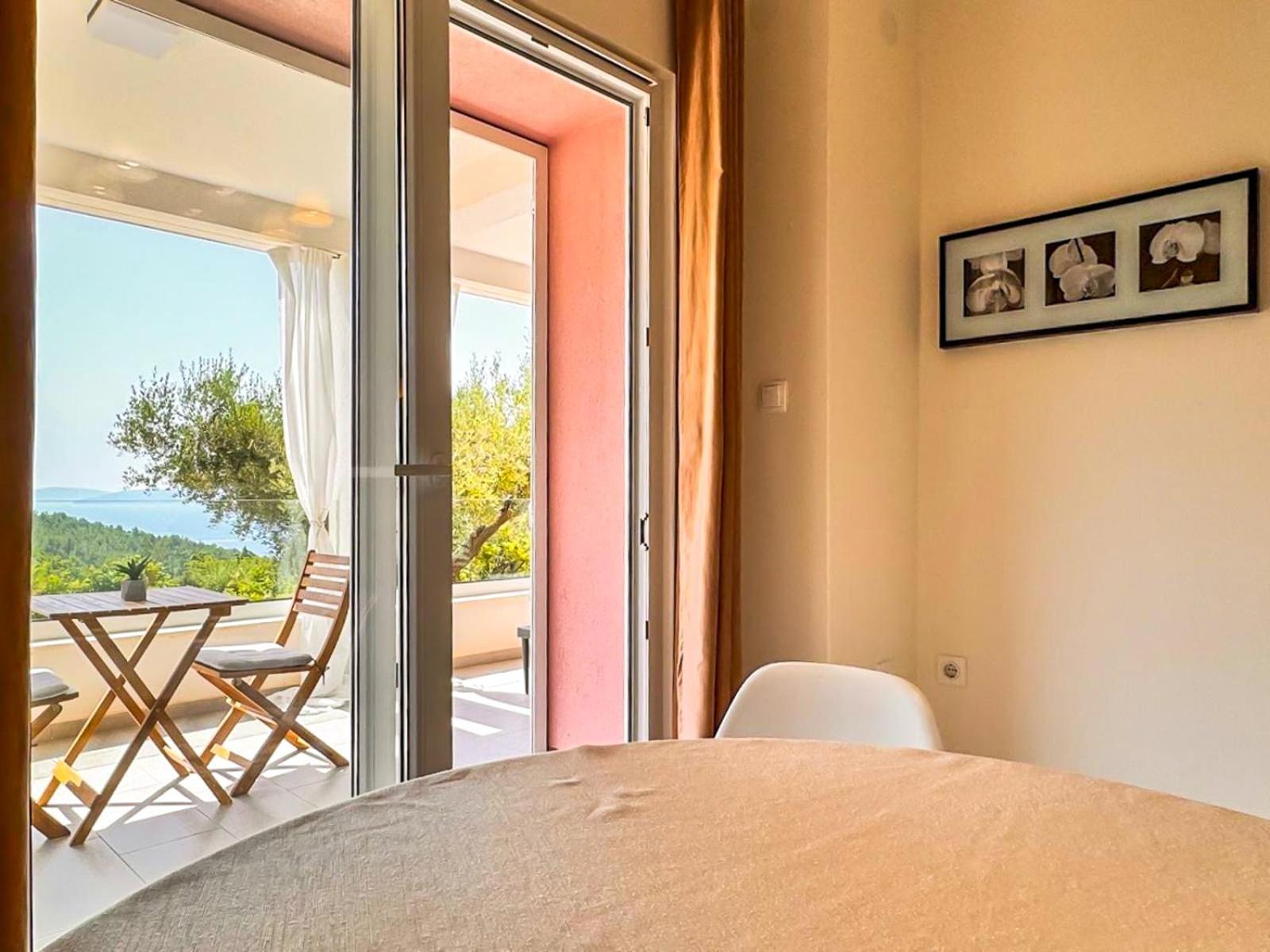 Studio Vesna With A Terrace And Sea View ราบัซ ภายนอก รูปภาพ