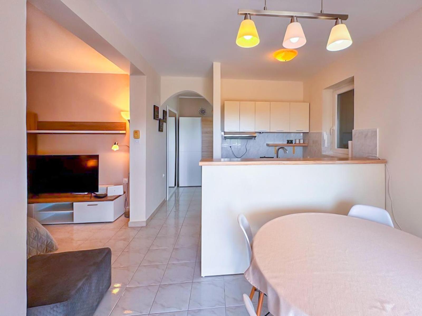 Studio Vesna With A Terrace And Sea View ราบัซ ภายนอก รูปภาพ