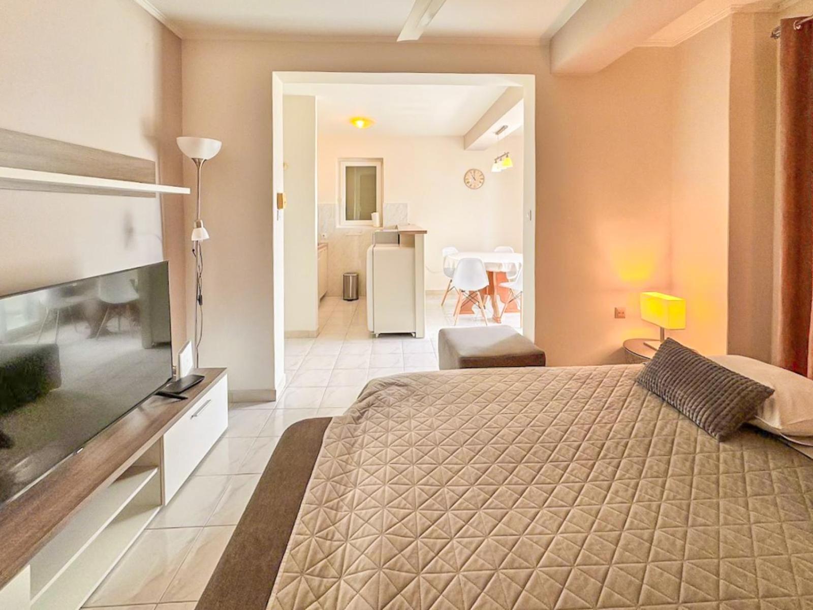 Studio Vesna With A Terrace And Sea View ราบัซ ภายนอก รูปภาพ